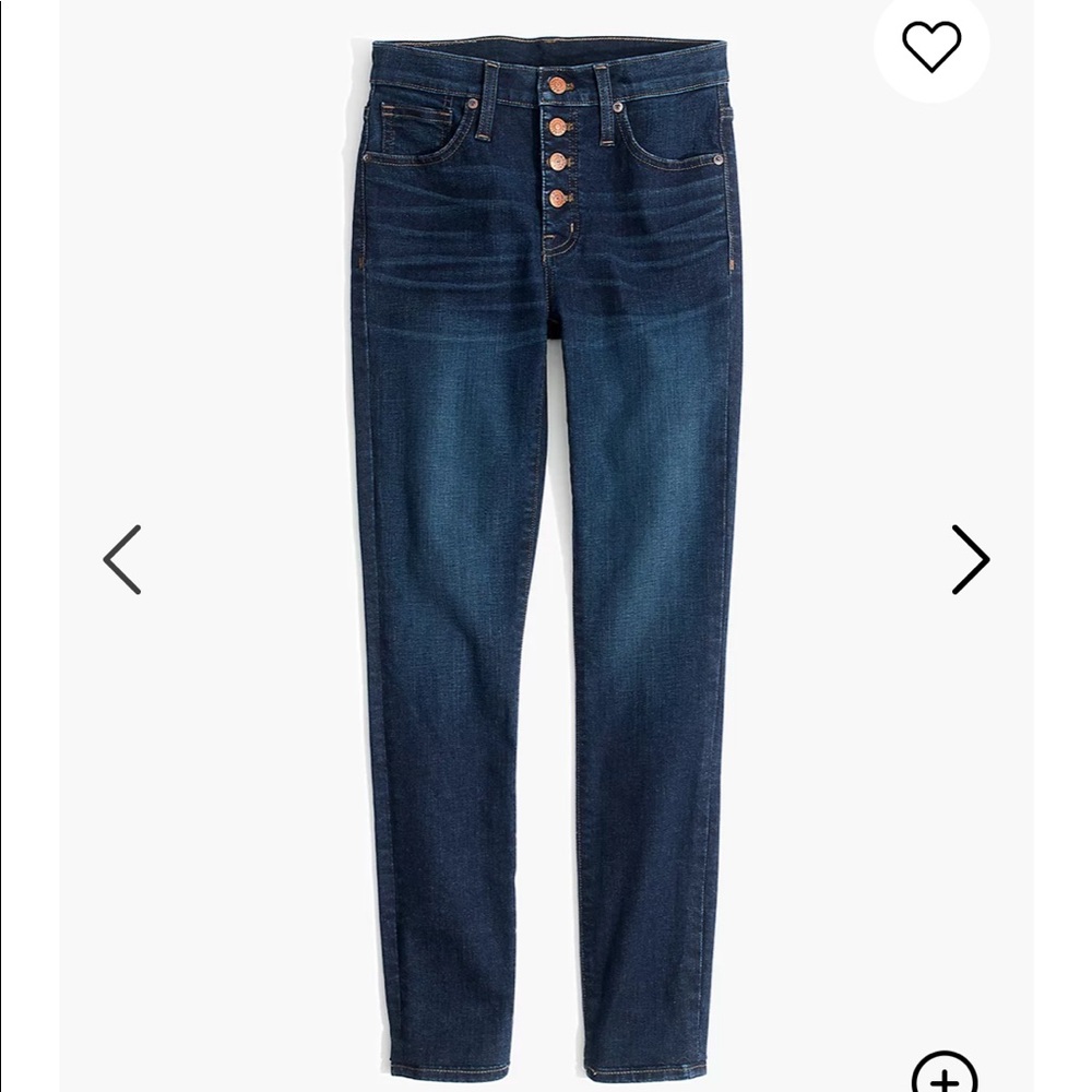 Madewell 9” High Rise Skinny Jeans - Sz 27